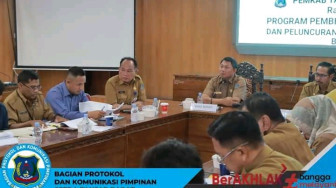 Wabup Tanjab Barat Ikuti Rakor Pimpinan Kementerian/Lembaga Program Pemberantasan Korupsi Pemerintah Daerah