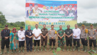 Pemkab Tanjabtim Dukung Gugus Tugas Ketahanan Pangan Polri